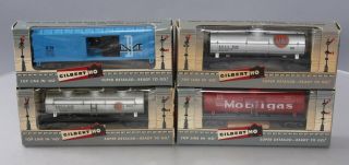 American Flyer Ho Scale Vintage Freight Cars: 500,  33511,  33517 & 33522 [4]/box