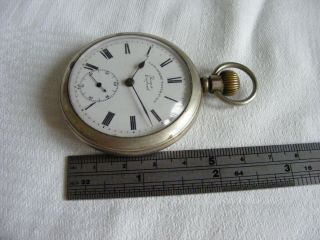vintage/antique LANCASHIRE WATCH Co Ltd/Prescot England pocket watch - 5
