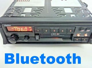Vintage Clarion Crh 30 Car Radio Cassette Bluetooth Nissan,  Mazda,  Toyota,  Honda
