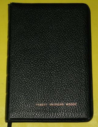1960s Cambridge King James Version Bible Apocrypha French Morocco Leather Vtg 3