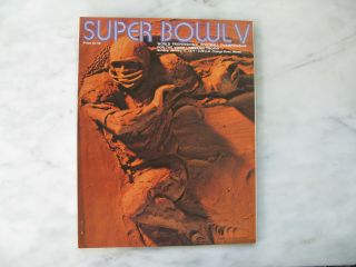 Vintage 1971 Bowl V Program Dallas Cowboys Vs Baltimore Colts Ex