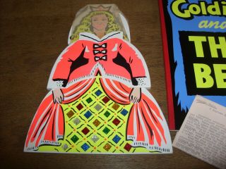 Vintage 1960s? SUPREME MAGIC Trick - GOLDILOCKS AND THE THREE BEARS - Scarce 2