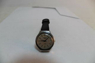 Antique Vintage Old Swiss Longines Admiral Automatic Hand Mens Wrist Watch