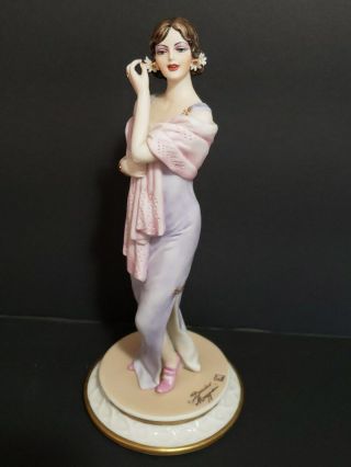 Vintage Sandro Maggioni Capodimonte Figurine - Mode Liberty
