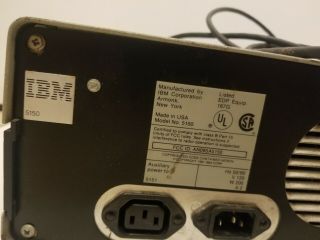 VINTAGE IBM PC XT PERSONAL COMPUTER 5150 DUAL FLOPPY DRIVES 7