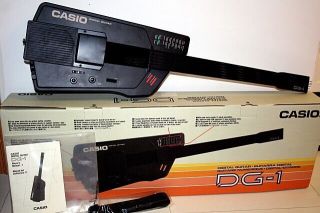 Rare Vintage Casio Dg - 1 Digital Guitar Nos W/box Japan Htf