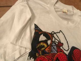 VENOM SPIDER - MAN 1989 Shirt Vtg marvel carnage xmen avengers hulk Todd McFarlane 5