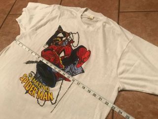 VENOM SPIDER - MAN 1989 Shirt Vtg marvel carnage xmen avengers hulk Todd McFarlane 6