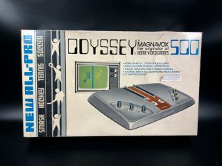 Vintage Magnavox Odyssey 500 Home Video Games
