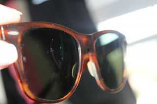 Vintage 80 ' s B&L Ray Ban Wayfarer II Sunglasses Tortoise 6