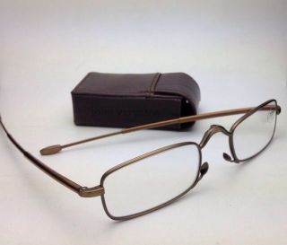 Folding JOHN VARVATOS Eyeglasses V801,  1.  00 Antique Gold Transitions Readers 3