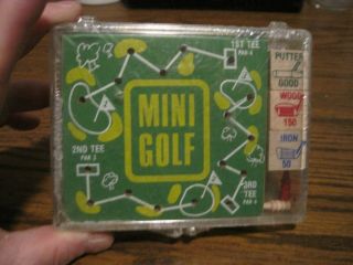 Vintage Crestline Mini Golf Game