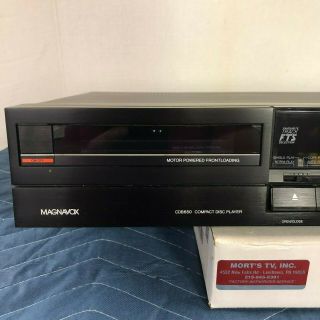 MAGNAVOX CDB650 VINTAGE CD PLAYER - SERVICED - CLEANED - - NO REMOTE 2