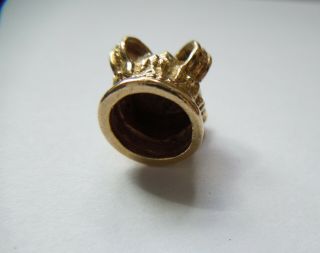 Vintage 9ct Gold Charm in Form of a Crown,  1971,  Large,  Heavy 4.  9g 8