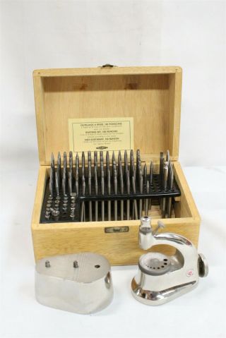 Antique Watchmaker Staking Tool Set Favorite Swiss Made