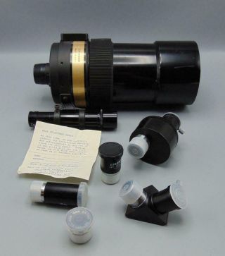 Vintage Celestron C90 MAKSUTOV 1000mm F/11 Telescope in Hard Case 30 18 mm Po. 2
