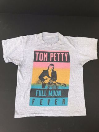 Tom Petty & Heartbreakers Screen Stars Full Moon Fever 1989 Tour Men 
