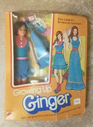 Vintage 1975 Growing Up Ginger Barbie