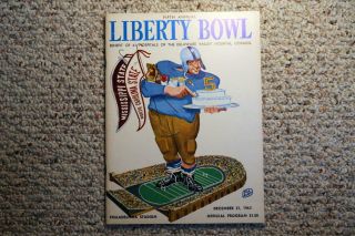 1963 Mississippi State University Vs.  N Carolina State - Vintage Football Program