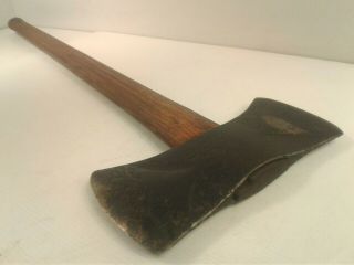 Vintage/restored Plumb Double Face/sided/bit Axe Hickory Handle