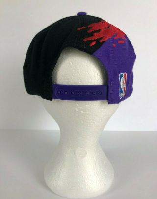 Vintage 1994 Toronto Raptors Hat Cap NBA Rare Splash Logo Athletic 90s Carter 3