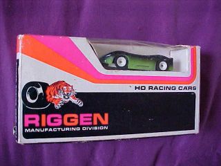 Vintage Slot Car - Riggen - Titanium - Ti 22 - Boss Series Ho - Box - Runs - - Usa