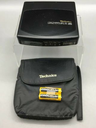 Vintage Technics Sl - Xp6 Portable Cd Player,  Case - Fast Ship - H03