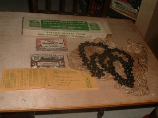 Rare Vintage Crosscut Saw Chain Oregon Nos Vintage Chain Saw Saws