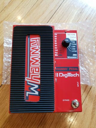 Digitech Whammy Pedal Wh1 Wh - 1 Electric Guitar Effect V1 Vtg Early 1st