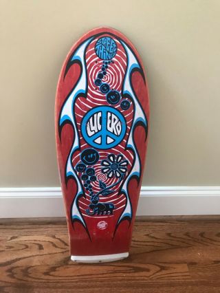 Vintage John Lucero Skateboard Deck Street Thing 1989