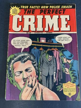 The Perfect Crime 29 (1952) Vintage Golden Age Comic Book