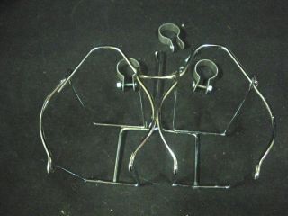 Vintage Raleigh Double Handlebar Mount WATER BOTTLE CAGE steel NOS 6