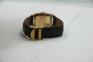 VIntage Hamilton 14k Gold Filled Rectangle Watch Inscribed 24mm 3