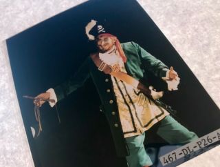 Disneyland Wed Vintage Large Format Transparency Pirates Of The Caribbean (i)