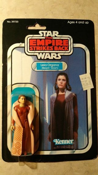 Vintage 1980 Kenner Star Wars Princess Leia Organa Bespin Esb 31 Back