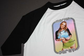 Xl Nos Vtg Mariah Carey Charmbracelet Raglan T Shirt Jersey 2002 43.  150