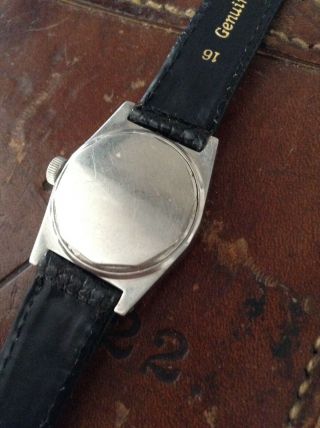 Francois Borgel Oxagonal Shaped Decagonal Screwback Case Gents Vintage Watch 7