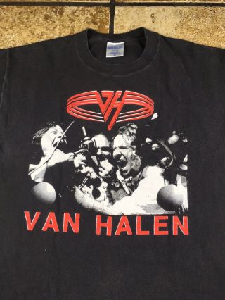 Vintage Van Halen For Unlawful Carnal Knowledge F ck Shirt 1991 90s 80s BROCKUM 2