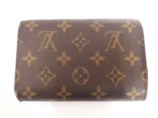Authentic Vintage LOUIS VUITTON Monogram Bifold Zipped Wallet CA2077 2