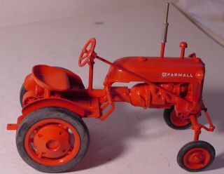 Rare 1948 Toy Farmall Cub Tractor Reule / Saunders / Afinson Vintage Plastic