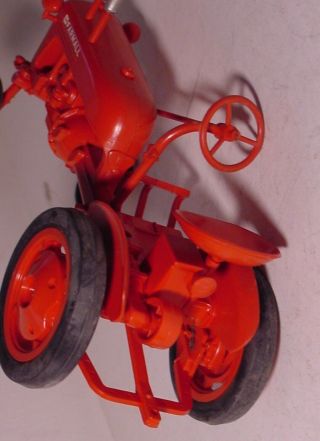 RARE 1948 Toy Farmall Cub Tractor Reule / Saunders / Afinson Vintage Plastic 6