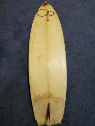 Rare Vintage Tom Curren Signed Channel Islands Canoe Surfboard Hanson,  OP,  RipCurl 6