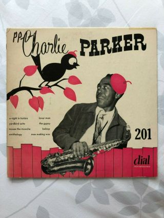 Charlie Parker Dial Jazz Series 10 " Lp/ Dial 201 / With Miles Davis / Very Rare