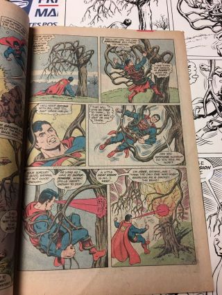 Action Comics 534 P.  7 (1982) Vintage Curt Swan Superman Art Dave Hunt