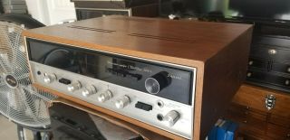 Vintage Sansui 5000x Solid State Am/fm Stereo Receiver Tuner Amplifier Wood Case