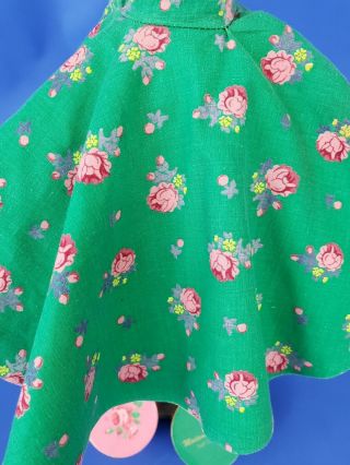 VHTF Green Rosebud Skirt for Vintage Cissy 2