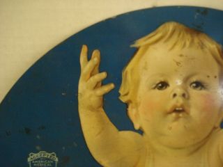 RARE Vintage Heinz 57 Baby Food Store Display Sign NO RACK 3