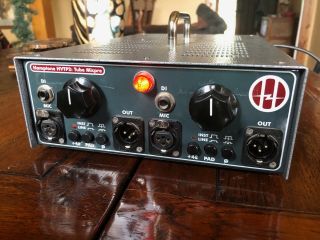 Hamptone Hvtp2 Tube Preamp Great Tube Sound And Vintage Vibe