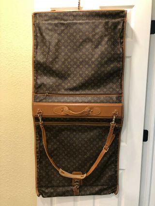 Authentic Vintage Louis Vuitton Monogram Garment Bag