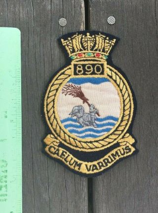 British 890th Royal Navy Air Squadron Patch